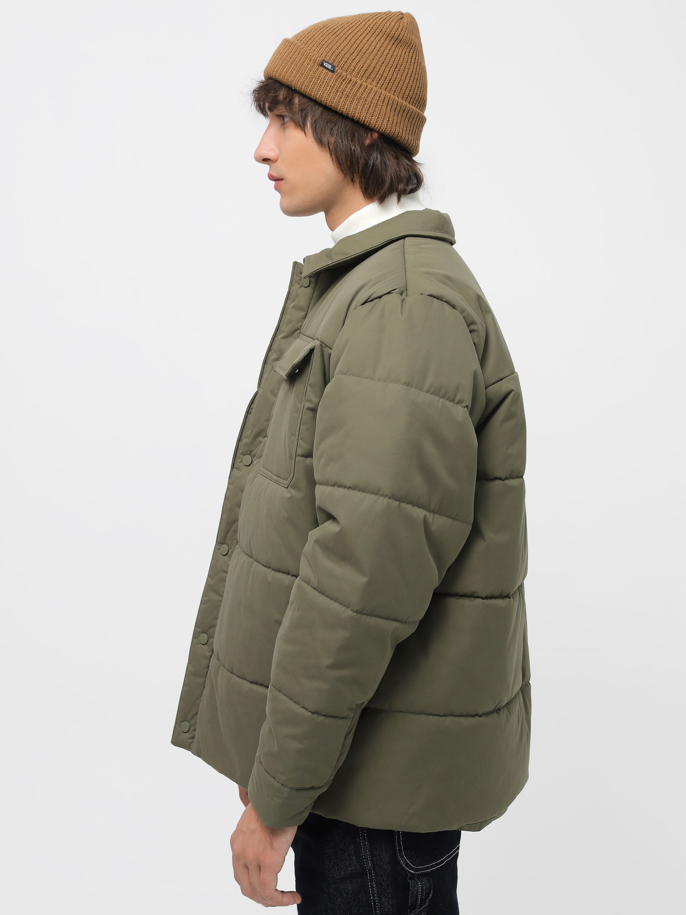Куртки и дубленки Vans Davis Puffer MTE-1 модель VN0008JEKCZ1 Куртки и дубленки Vans Davis Puffer MTE-1 модель VN0008JEKCZ1 Фото