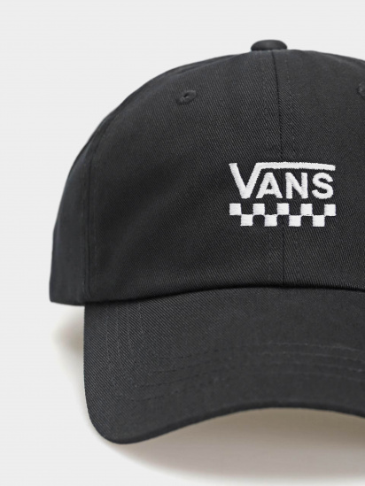 Кепка Vans Checked Curved Bill Jockey модель VN000823BLK1 — фото - INTERTOP