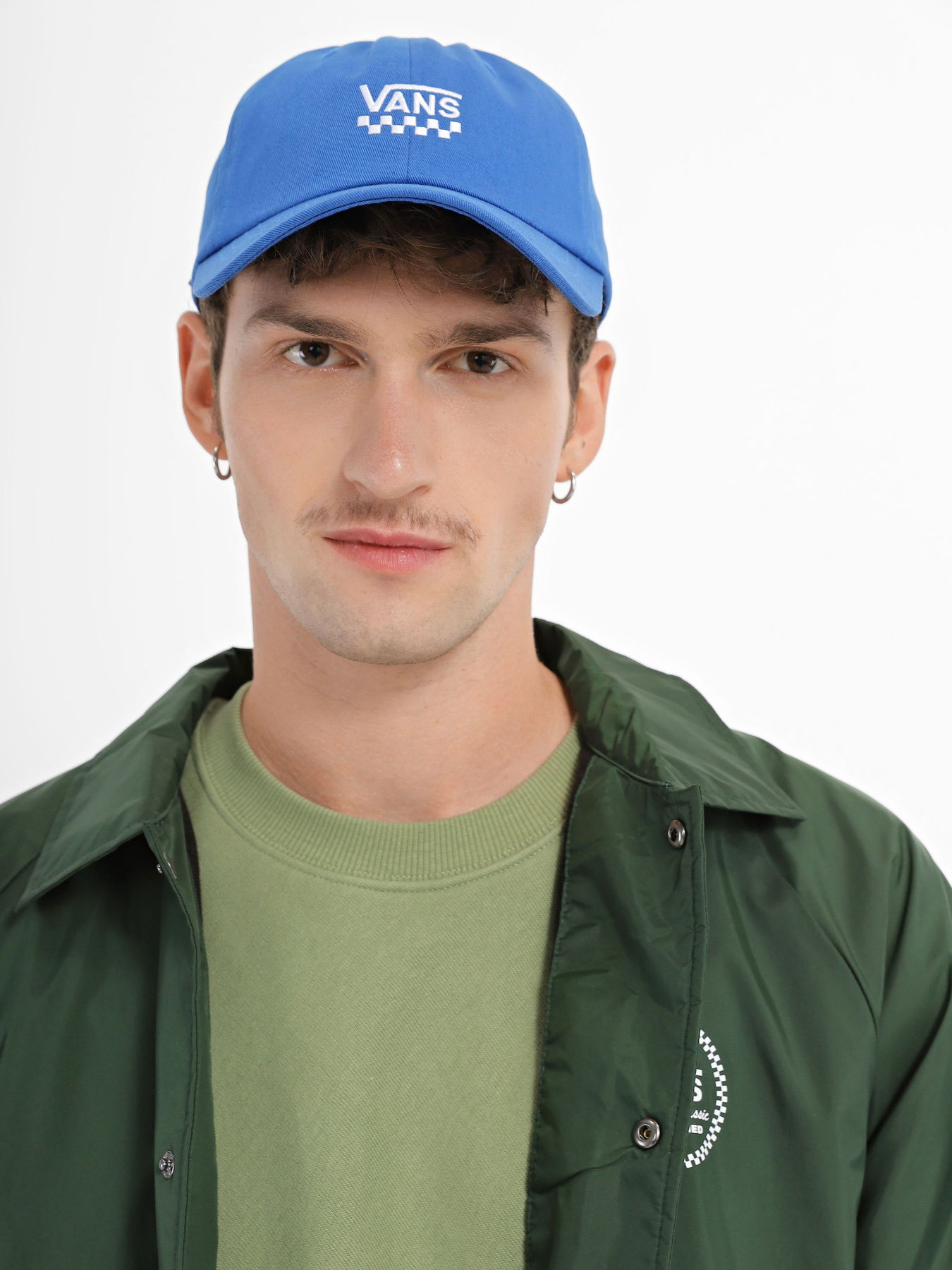 Кепка Vans Checked Curved Bill Jockey модель VN0008237WM1 Фото