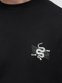 Лонгслив Vans Distorted Snake модель VN0008TABLK1 Фото