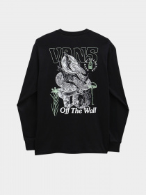 Лонгслив Vans Distorted Snake модель VN0008TABLK1 Фото