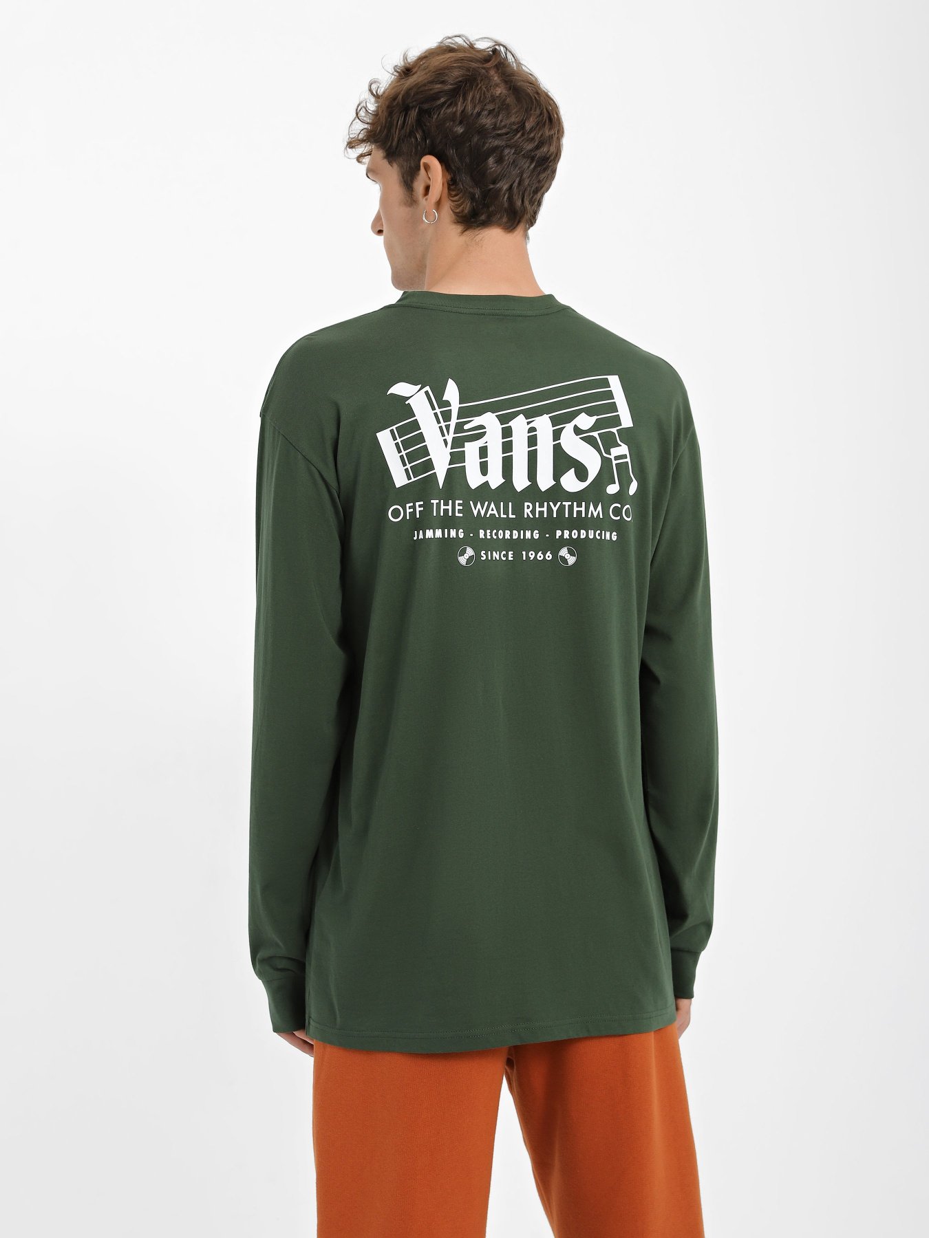 Лонгслів Vans Off The Wall Rhythm модель VN0008F4BD61 Фото