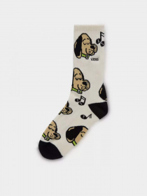 Шкарпетки Vans Singing Pup Crew 31,5 - 38 модель VN0006243KS1 Фото