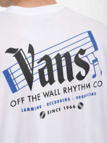 Лонгслив Vans Off The Wall Rhythm модель VN0008F4WHT1 Фото