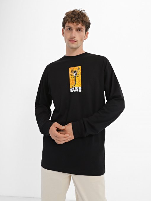 Лонгслів Vans Ying Tang Scorpion модель VN0008S8BLK1 Фото