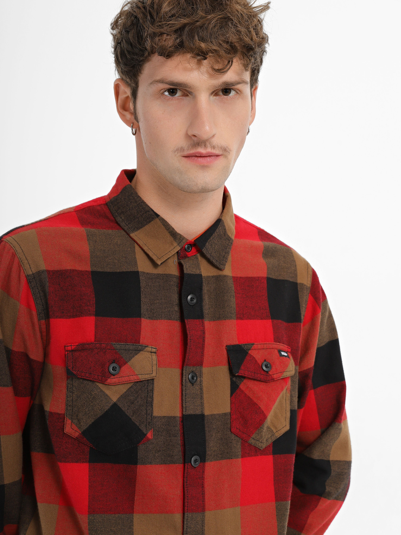 Сорочка Vans Box Flannel модель VN000JOGCBA1 Фото