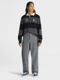 Штани повсякденні Vans Drill Chore Loose Tapered Carpenter Hickory Stripe модель VN0008NCIND1 Фото