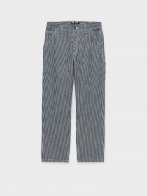 Повседневные штаны Vans Drill Chore Loose Tapered Carpenter Hickory Stripe модель VN0008NCIND1 Фото