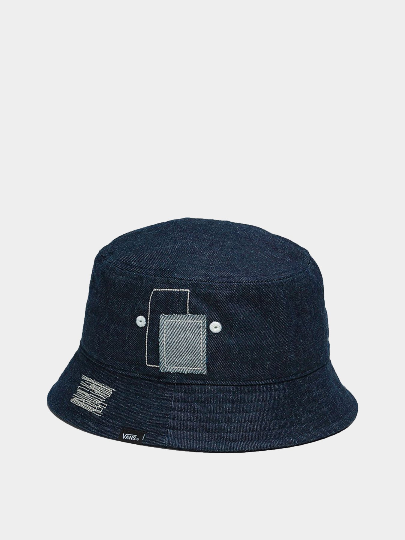 Панама Vans Mended Check Denim модель VN000A9G7W61 Фото