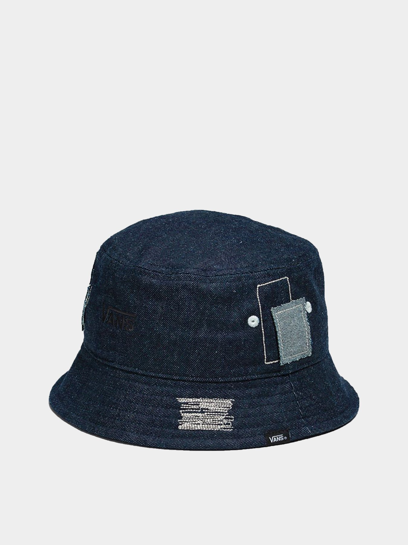 Панама Vans Mended Check Denim модель VN000A9G7W61 Фото