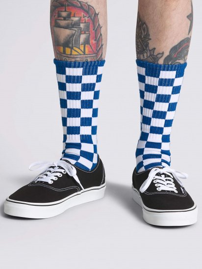 Шкарпетки Vans Checkerboard II Crew модель VN0A3H3N7WM1 — фото - INTERTOP