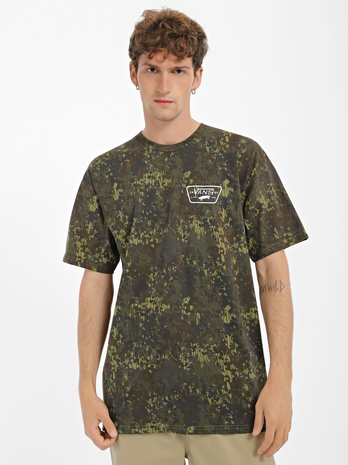 Футболка Vans Full Patch Back модель VN0000F8BXK1 Футболка Vans Full Patch Back модель VN0000F8BXK1 Фото