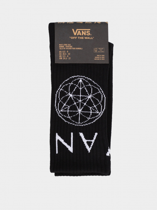 Носки Vans Off The Wall Perris & Dennis модель VN00062CBLK1 Фото