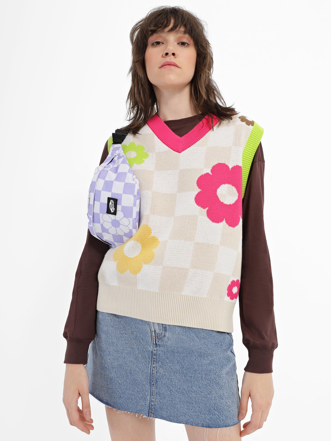 Поясна сумка Vans Traveler Модель VN0A5I1GC8B1 Фото