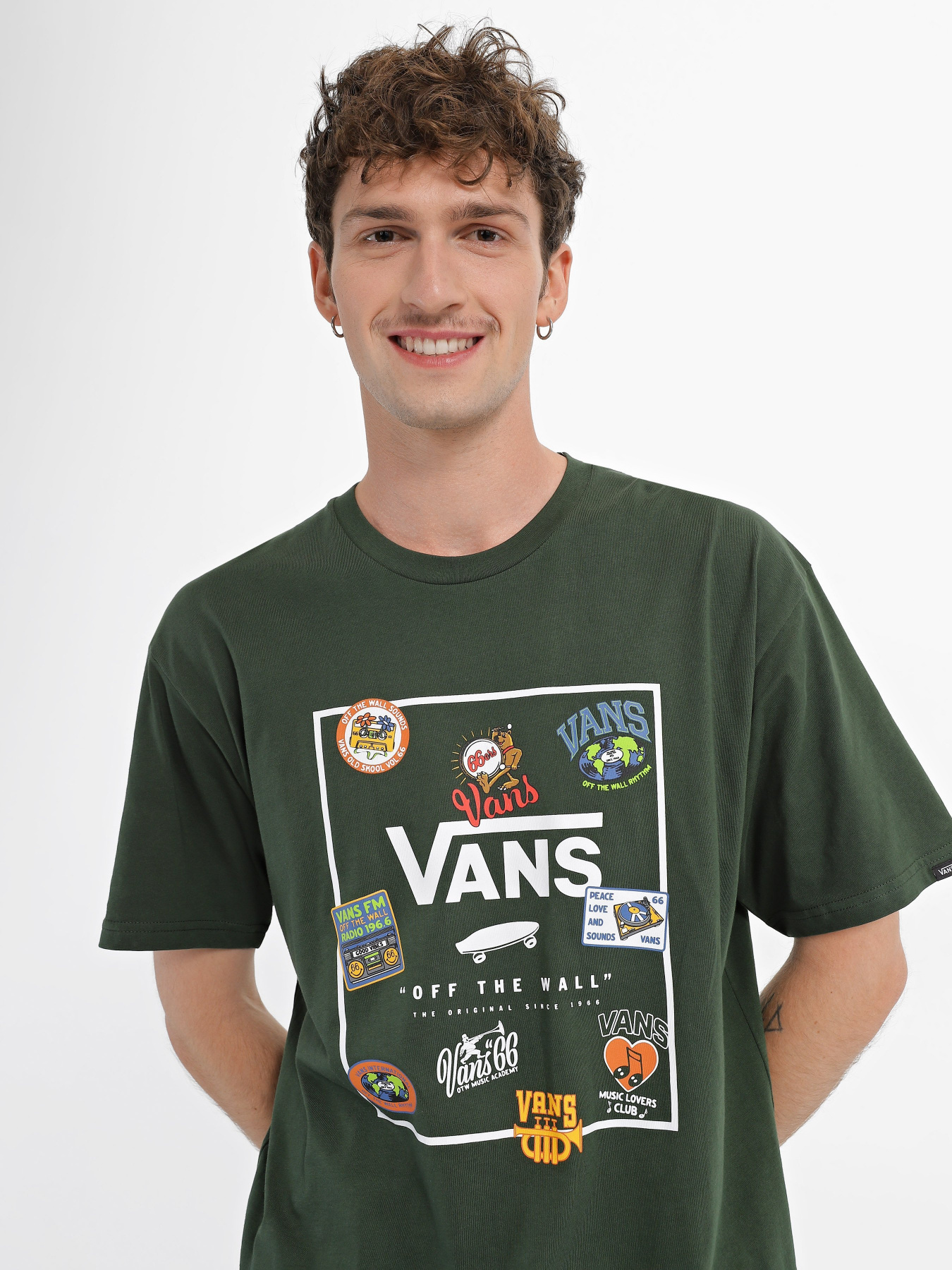 Футболка Vans Print Box модель VN0A5E7YCBP1 Фото