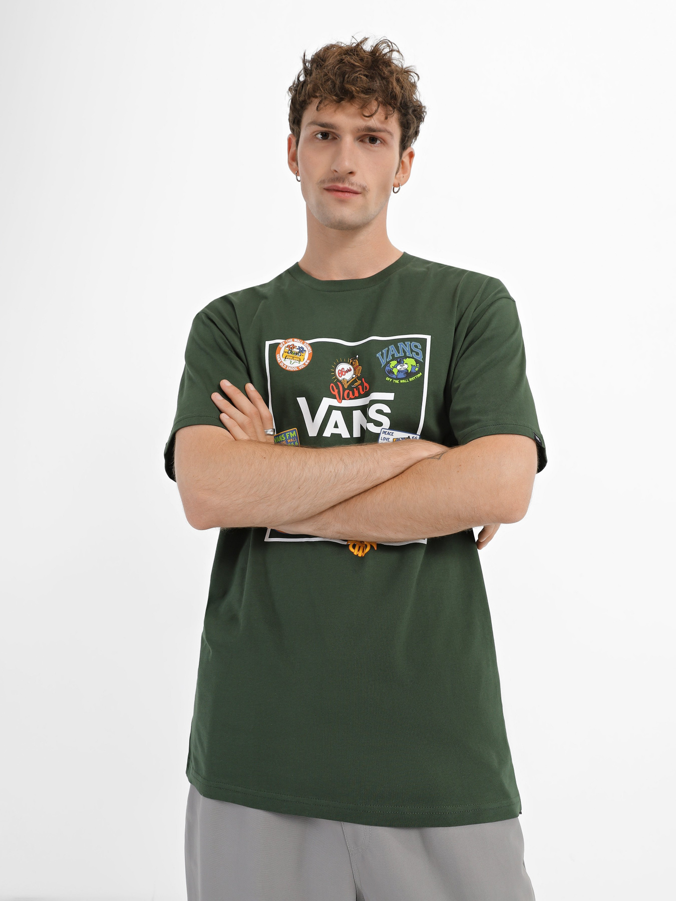 Футболка Vans Print Box модель VN0A5E7YCBP1 Фото