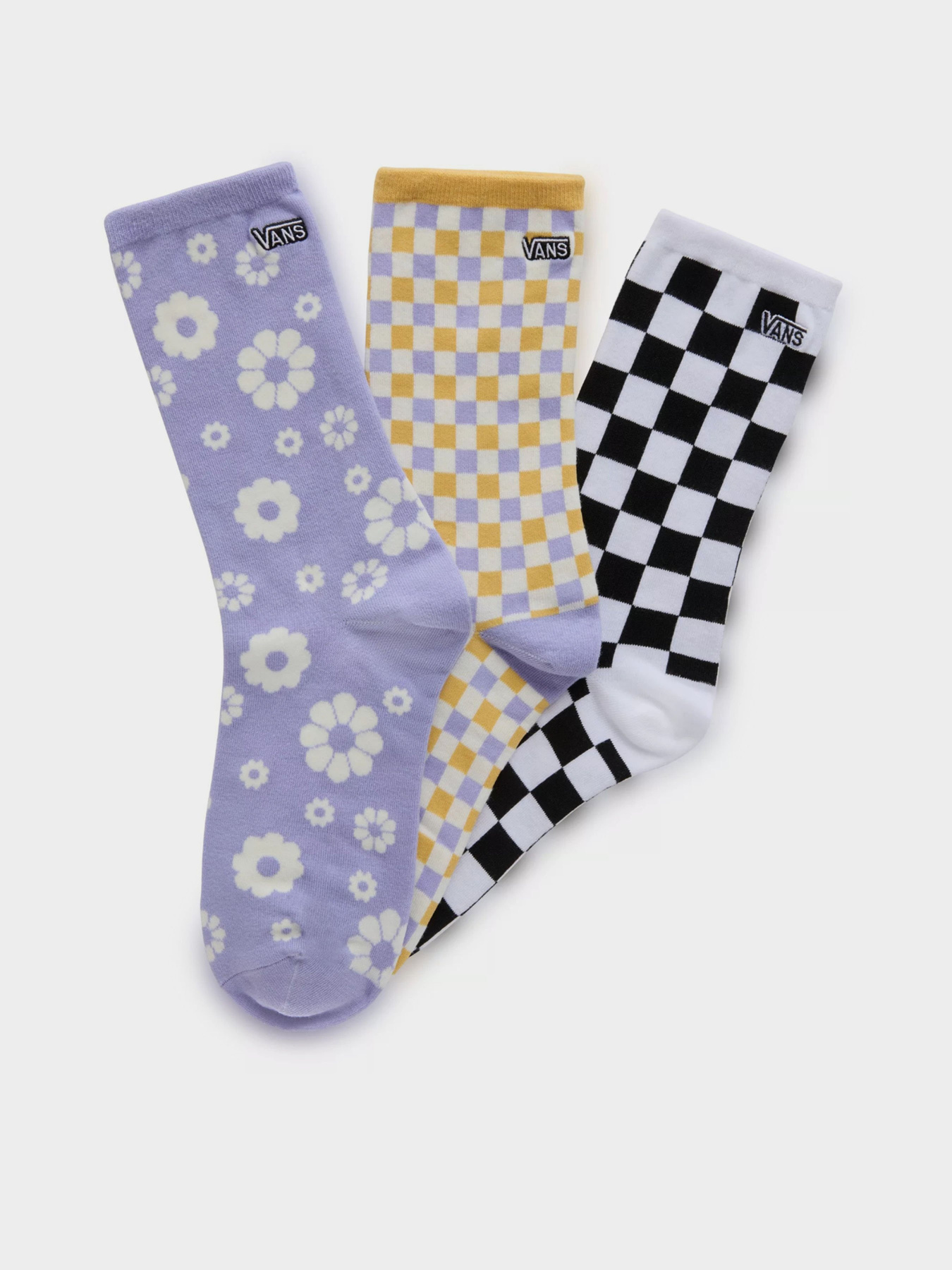 Набір шкарпеток Vans Threefer Crew модель VN000A8RC8B1 Фото