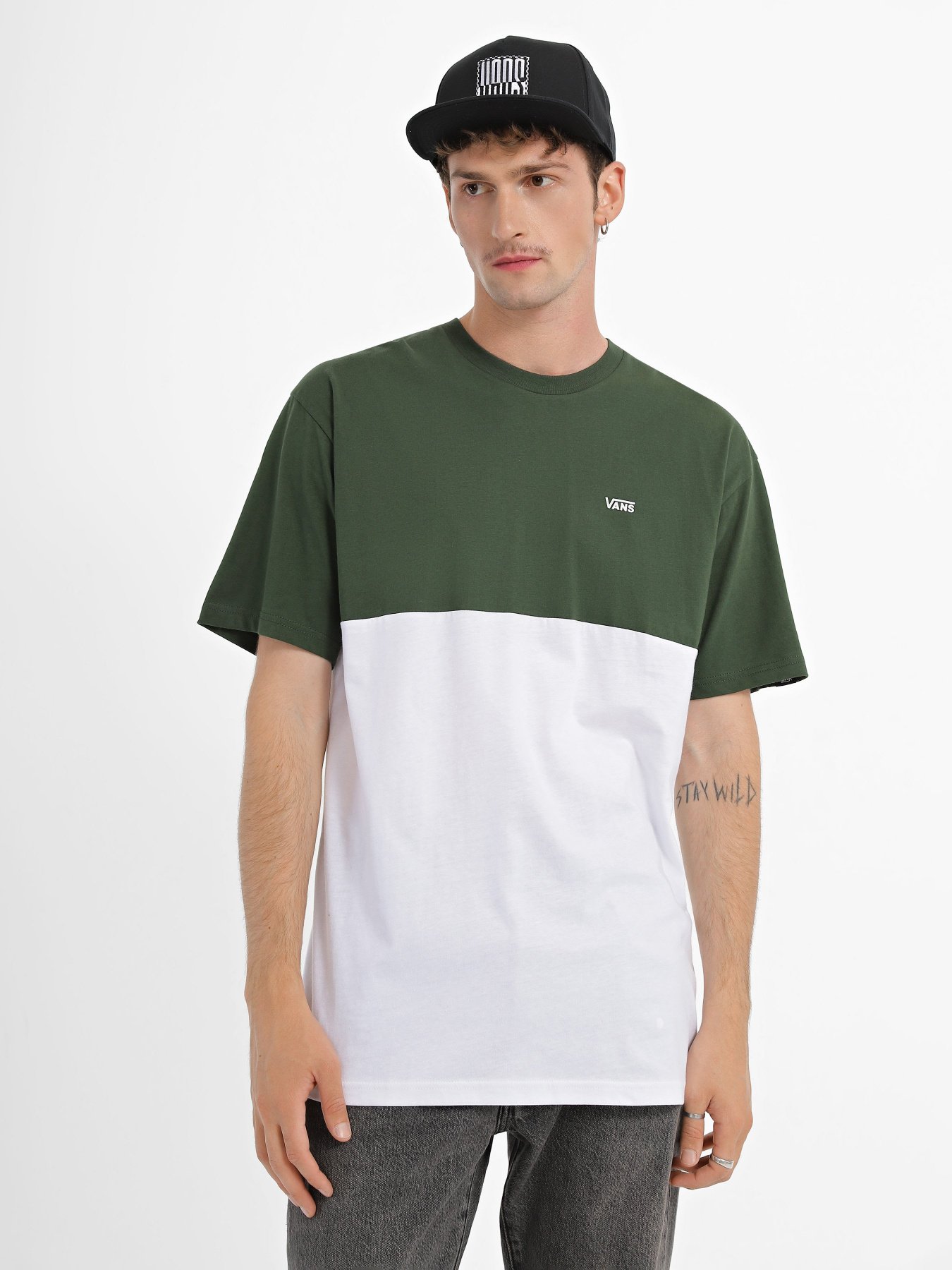 Футболка Vans Colorblock модель VN0A3CZDCB91 Фото