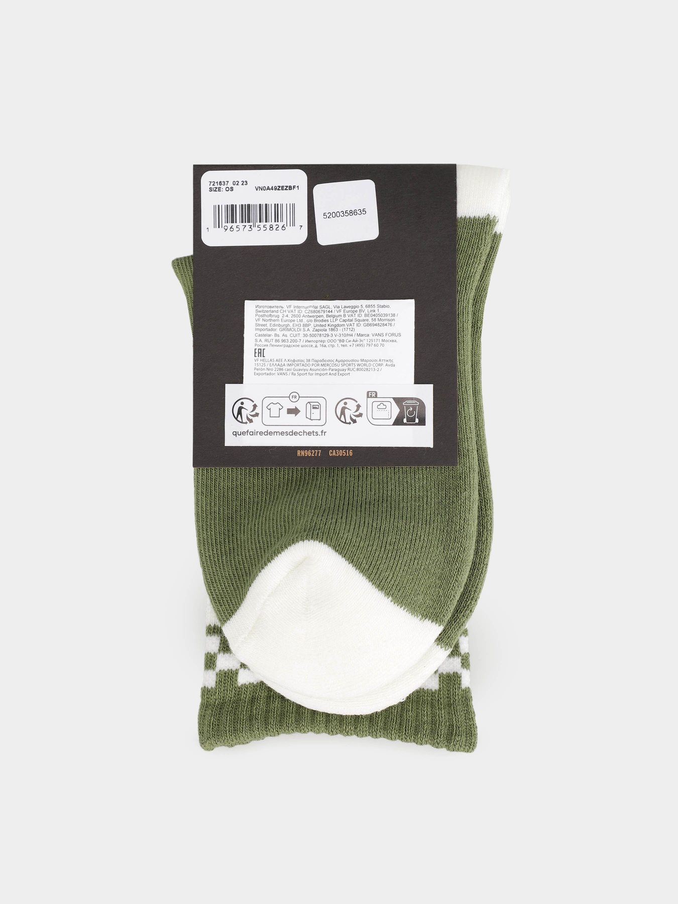 Шкарпетки Vans Girl Gang 36,5 – 41 Модель VN0A49ZEZBF1 Фото