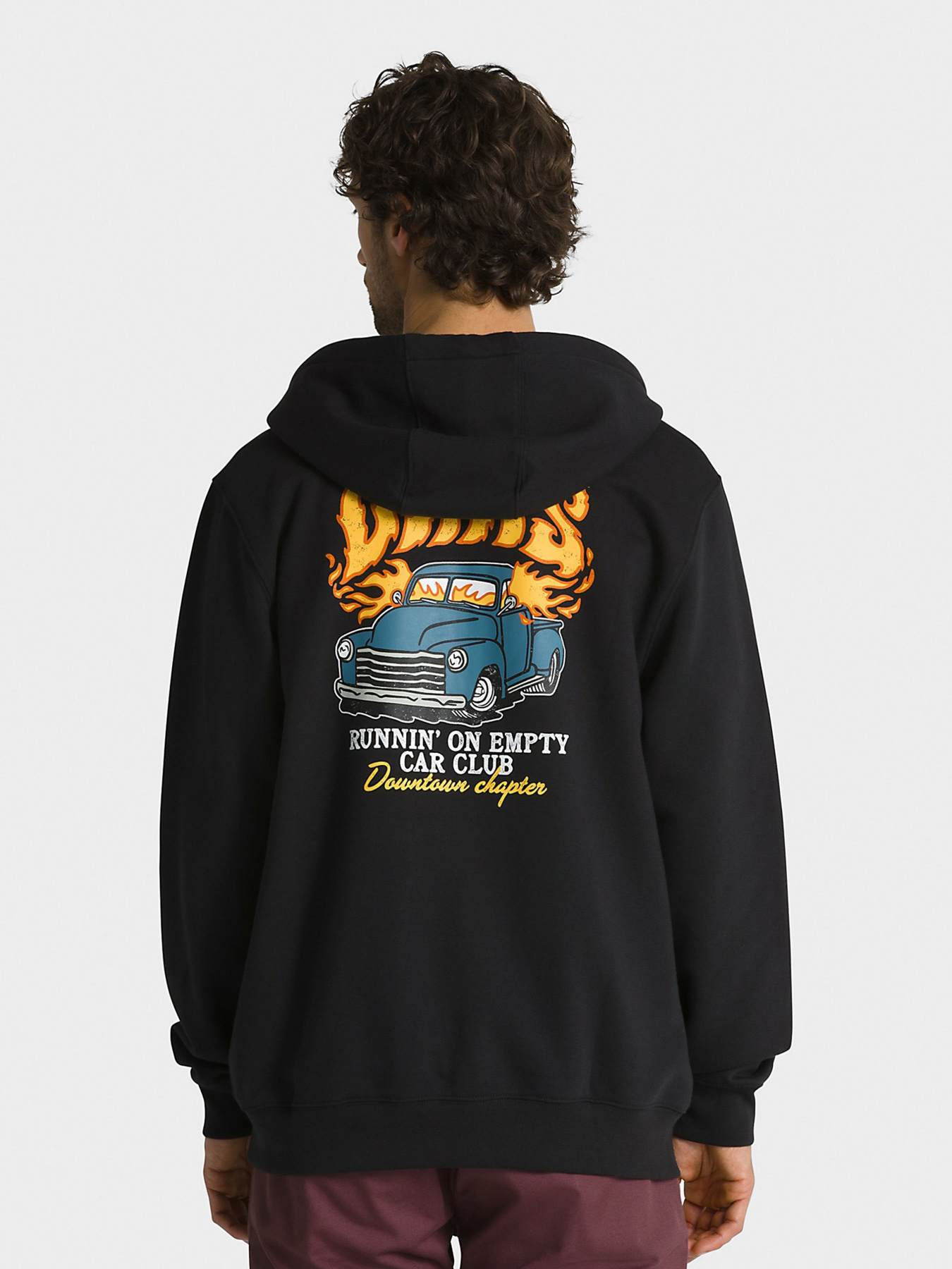 Кофта Vans Hot Rod Full Zip модель VN0008H9BLK1 Фото