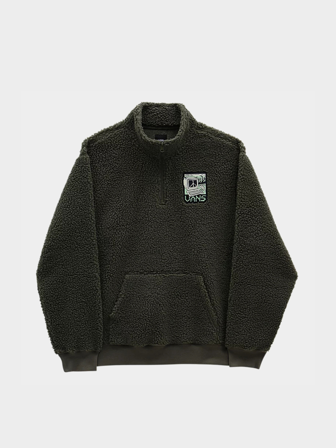 Кофта Vans Martin Sherpa Q Zip Sherpa Fleece модель VN00069BKCZ1 Фото