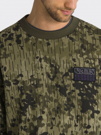 Свитшот Vans Rain Camo Crew модель VN0008UKCBI1 Фото