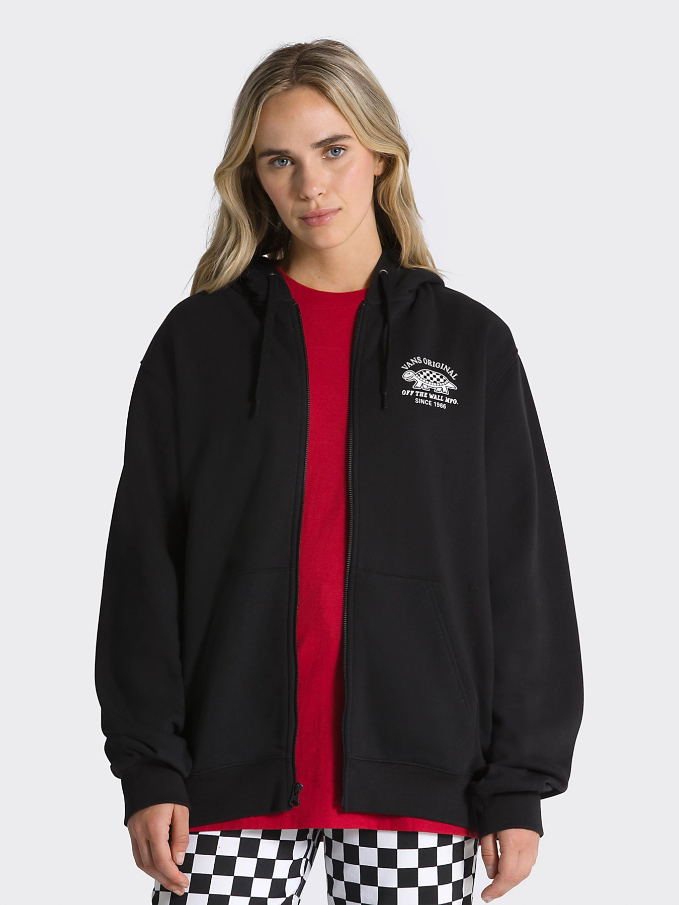 Кофта Vans Speed Racer Full Zip модель VN0008J1BLK1 Фото