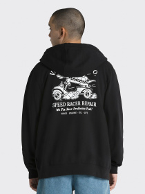 Кофта Vans Speed Racer Full Zip модель VN0008J1BLK1 Фото