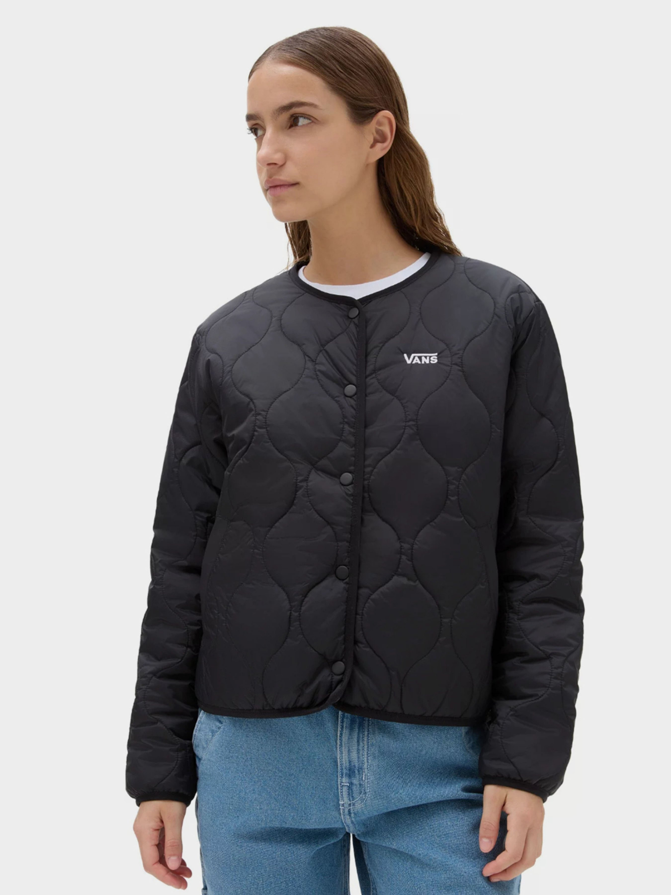 Демісезонна куртка Vans Forces Reversible Liner Wmn модель VN0A7RNGKOU1 Фото