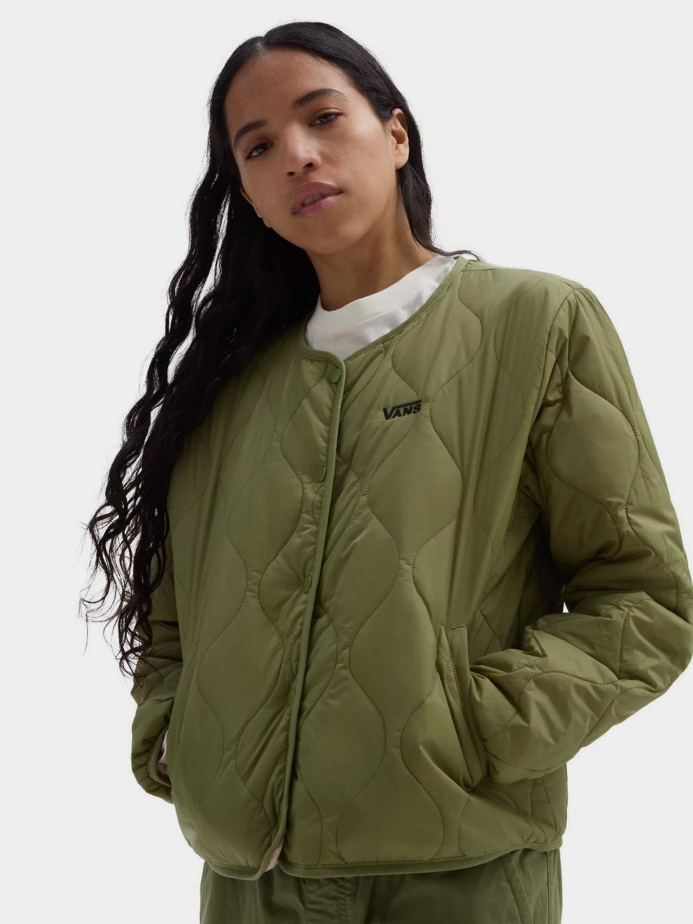 Демисезонная куртка Vans Forces Reversible Liner Wmn модель VN0A7RNGCDK1 Фото