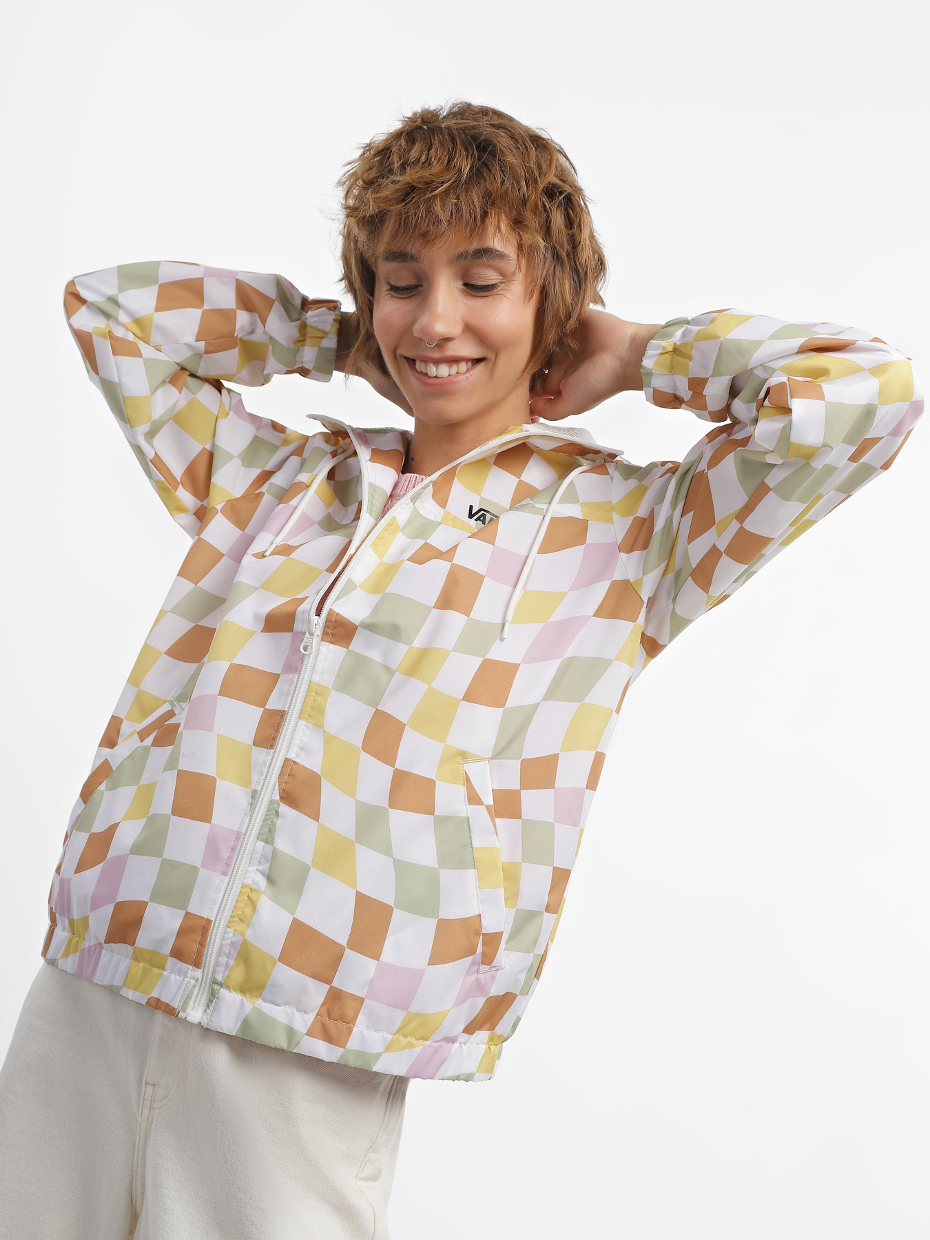 Вітровка Vans Kastle Check Me модель VN00073VOC21 Фото