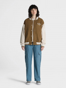 Бомбер Vans Music Lovers Club Bomber модель VN0007580E01 Бомбер Vans Music Lovers Club Bomber модель VN0007580E01 Фото