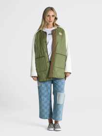 Демисезонная куртка Vans Mason Long Hooded Liner Mte1 модель VN00075GZBF1 Фото