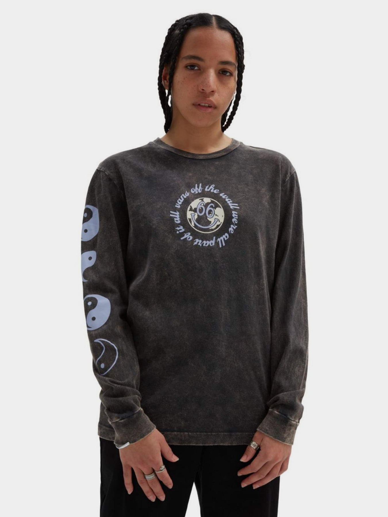 Лонгслів Vans BLISS 66 BFF модель VN000AD1BLK1 Фото