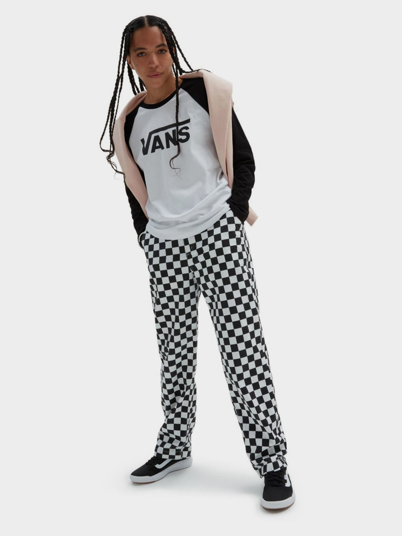 Лонгслив Vans FLYING V модель VN000AEMYB21 Фото