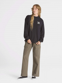 Лонгслів Vans Skullyfly LS Mock Neck Music Academy модель VN000ADNBLK1 Фото