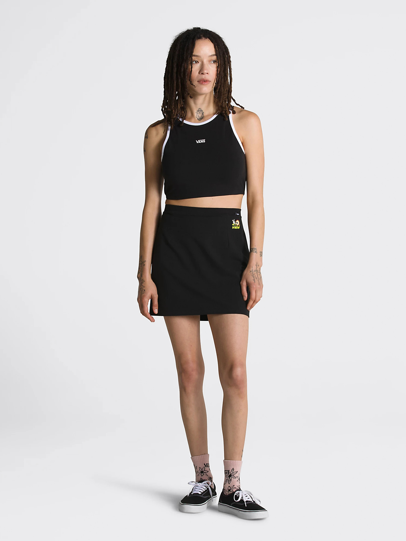 Топ Vans Longline Racerback Sports модель VN00046ABLK1 Фото
