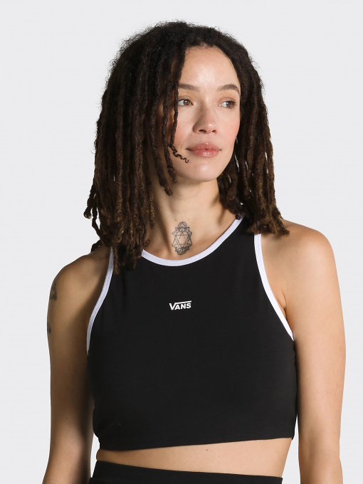 Топ Vans Longline Racerback Sports модель VN00046ABLK1 Фото