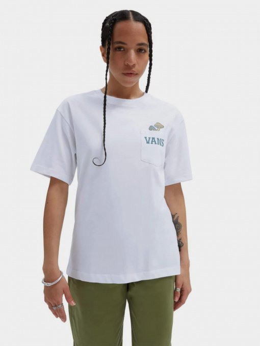 Футболка Vans Better Daze Pocket Tee Dusk Downer модель VN000ADFWHT1 Фото
