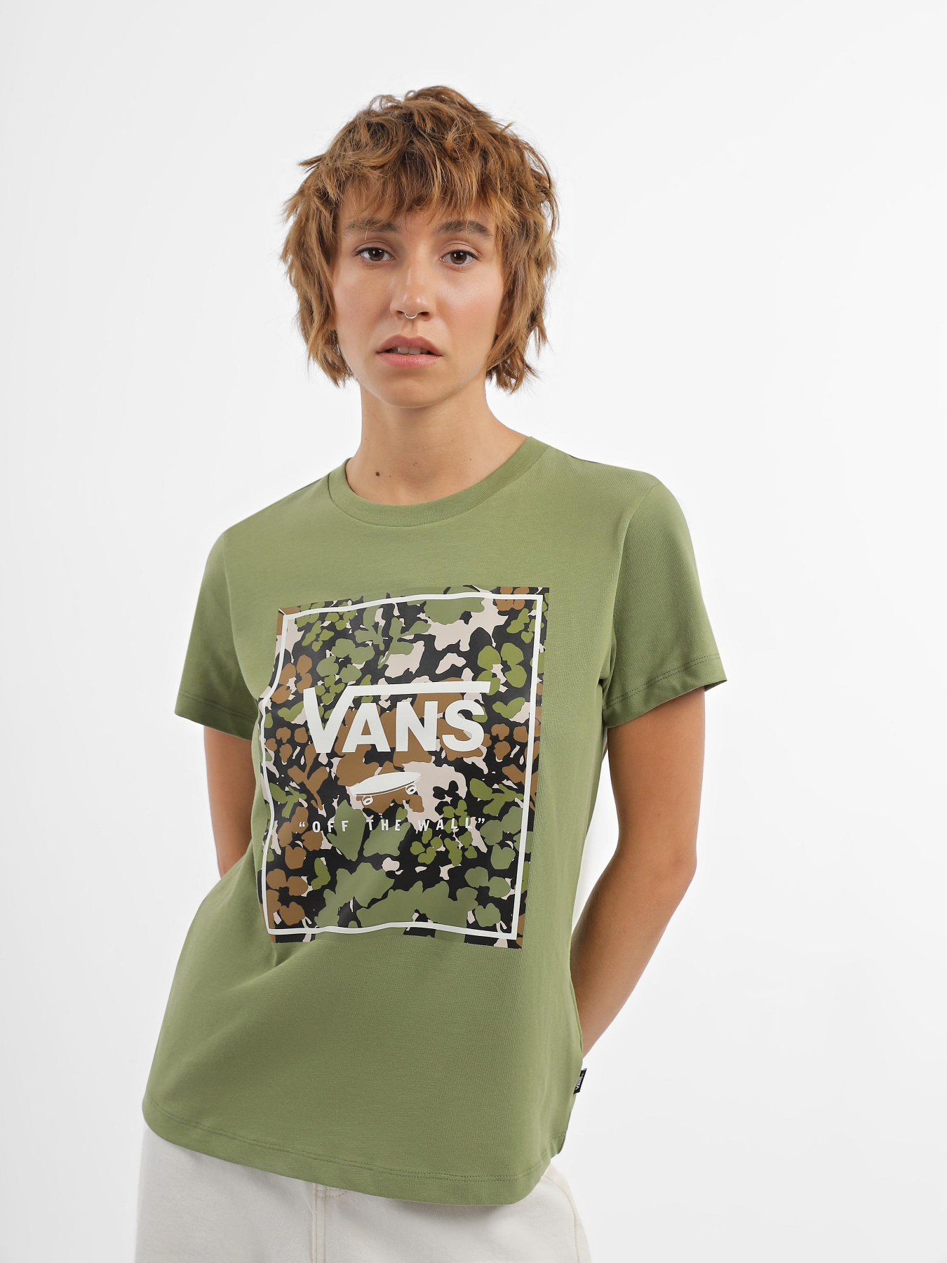 Футболка Vans Camo Wash Box модель VN000ACFZBF1 Фото