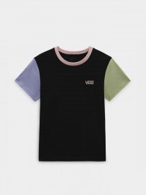 Футболка Vans Colorblock Crew модель VN000AEFCE21 Фото