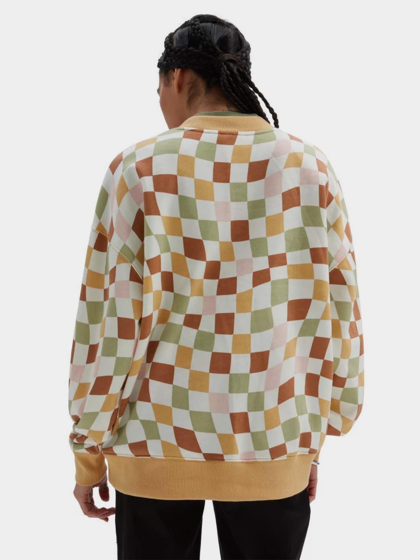 Свитшот Vans Club Slouchy Crew модель VN000A7HOC21 Фото