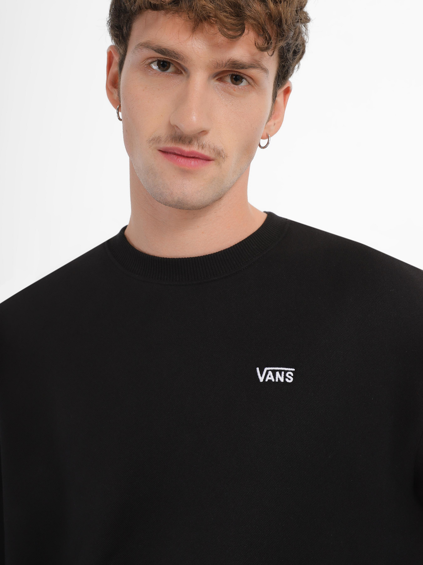 Свитшот Vans Comfycush Essential Crewneck модель VN000A6CBLK1 Фото