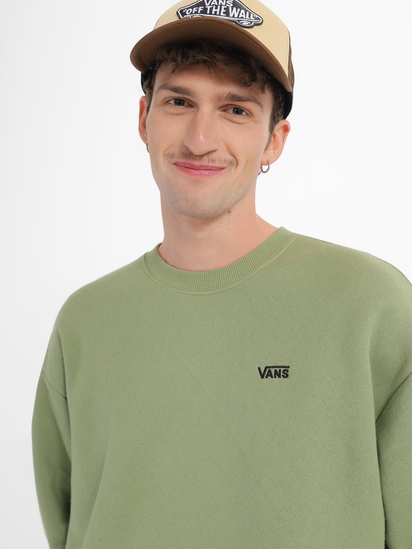 Свитшот Vans Comfycush Essential Crewneck модель VN000A6CZBF1 Фото