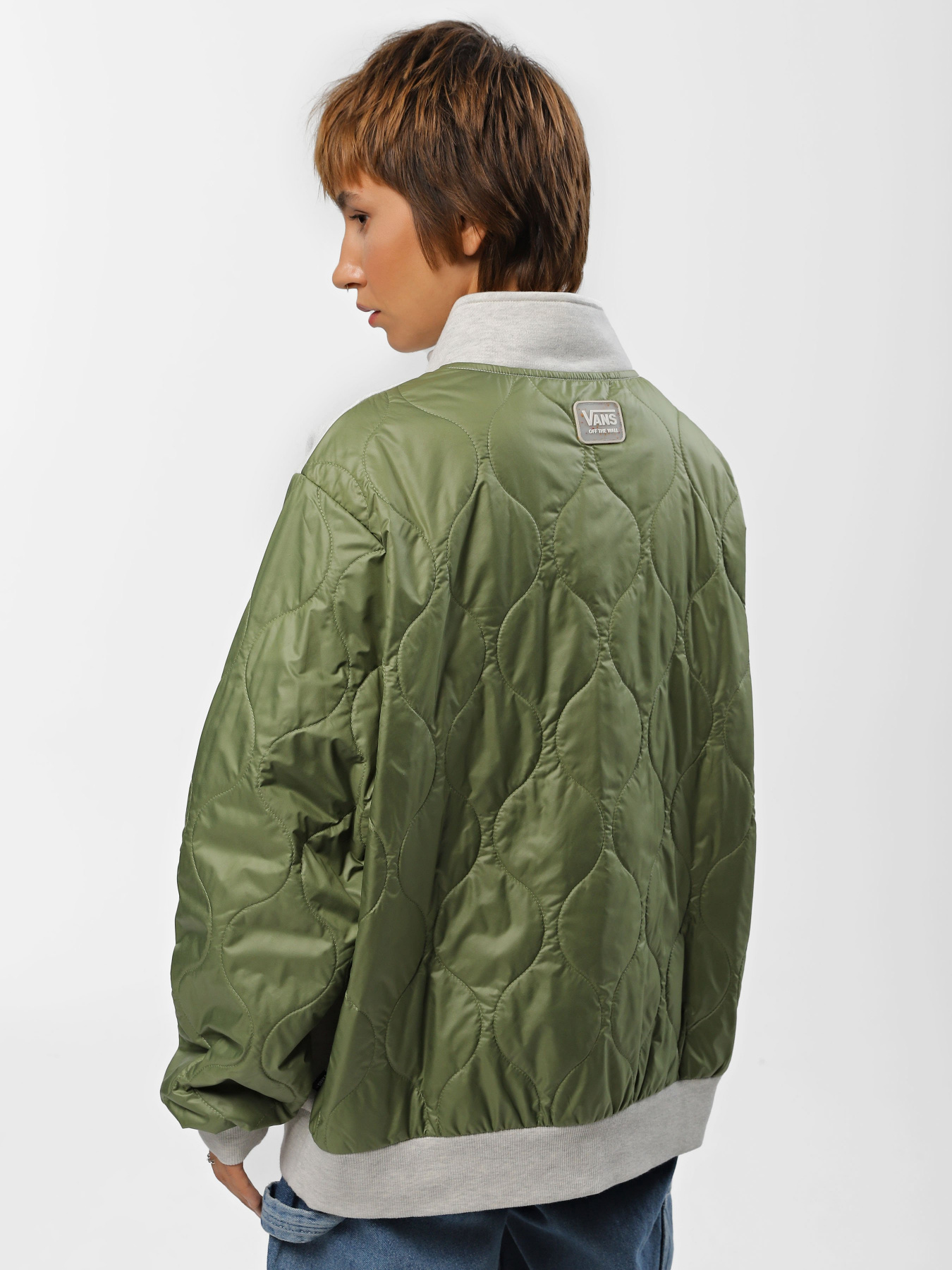 Кофта Vans Peake Mock Half-Zip модель VN000A6JOHC1 Кофта Vans Peake Mock Half-Zip модель VN000A6JOHC1 Фото