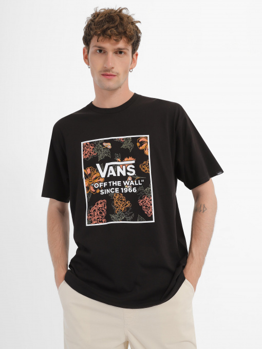 Футболка Vans Box Garden Logo модель VN000AF6BLK1 Фото