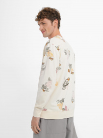 Свитшот Vans All Over Print Crew Fleece модель VN000ARY3KS1 Фото