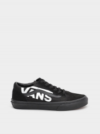 Чорний - Кеди низькі Vans Logo Old Skool