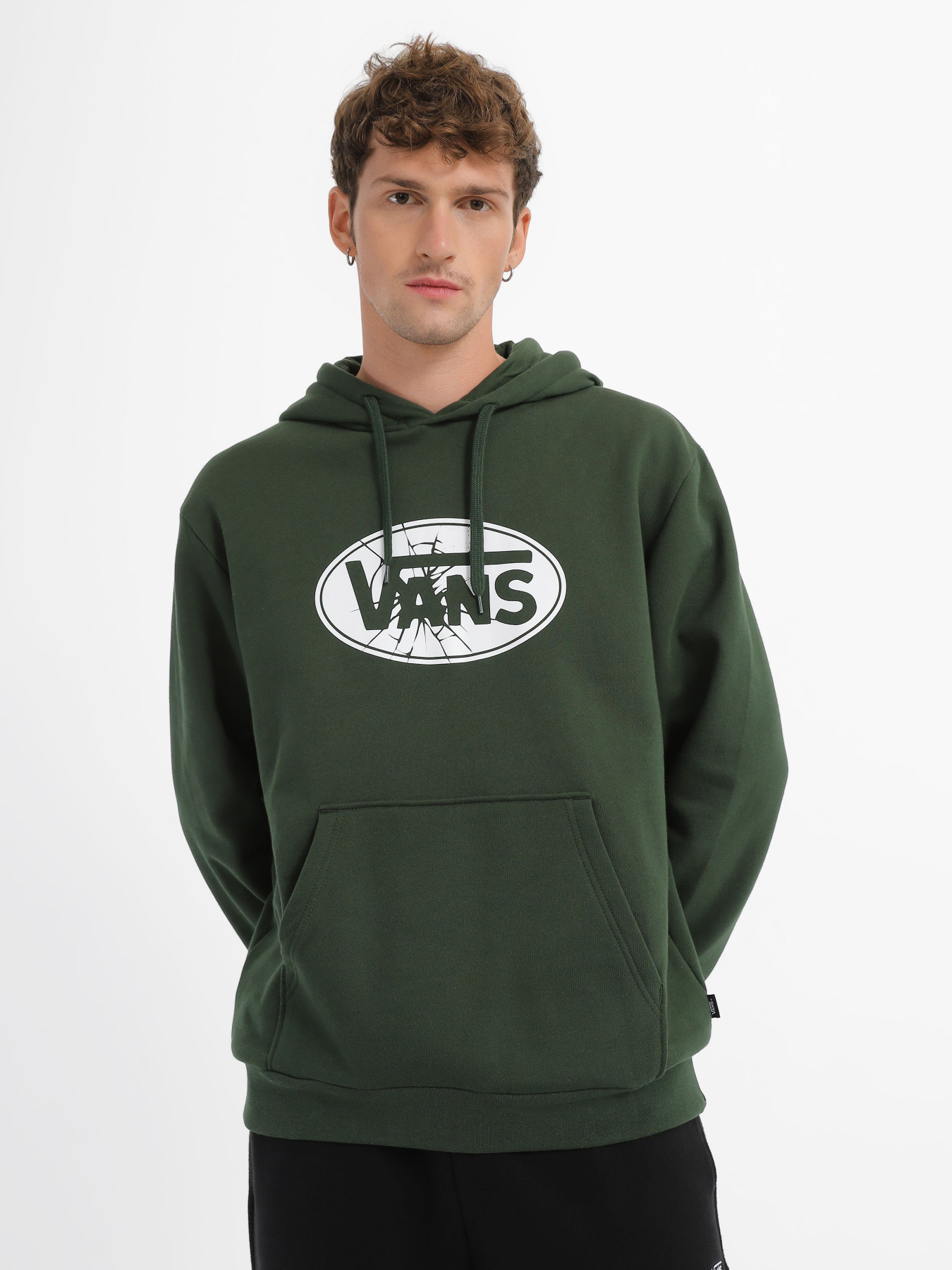 Худи Vans Broken V Po Fleece модель VN000H5TBD61 Фото