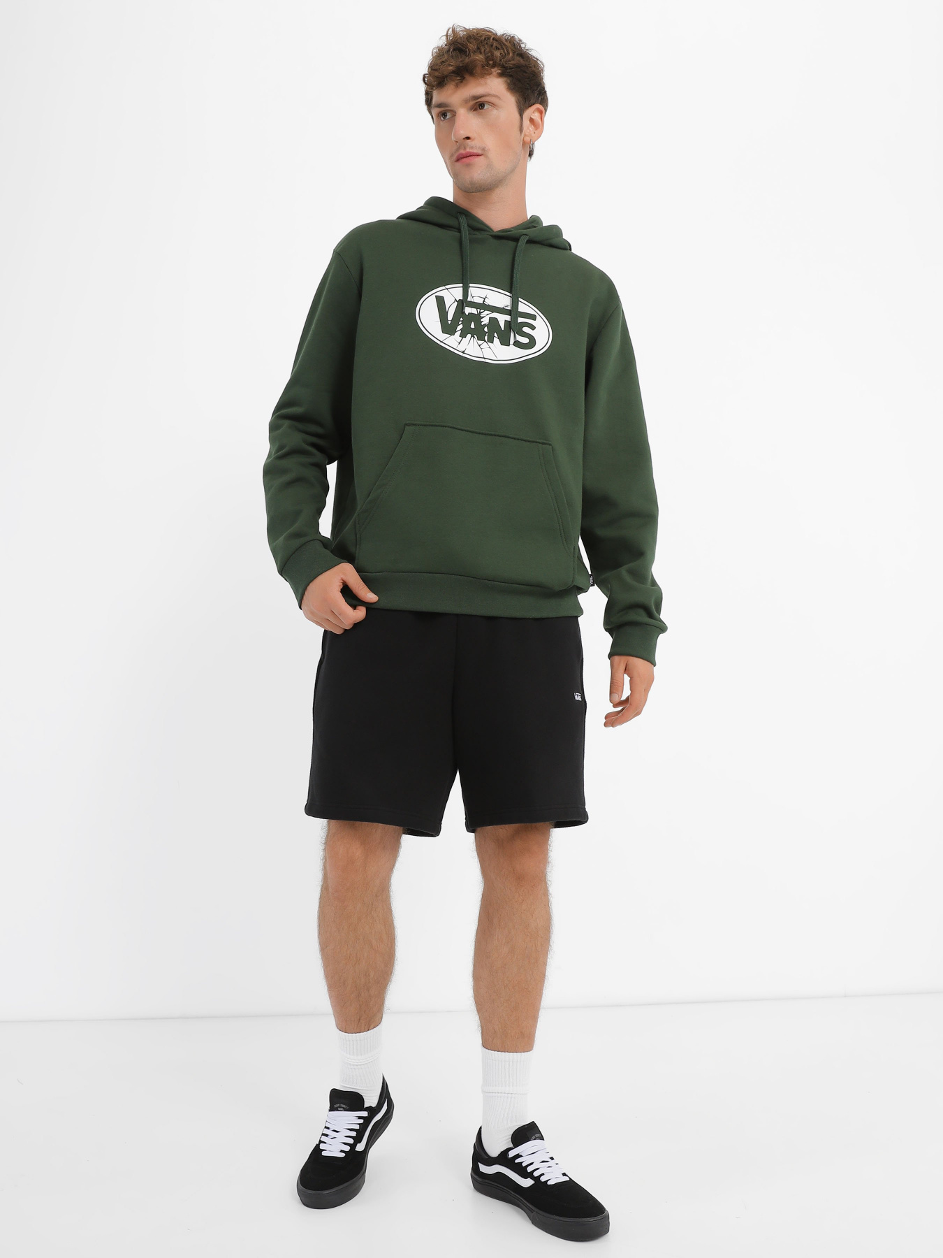 Худи Vans Broken V Po Fleece модель VN000H5TBD61 Фото